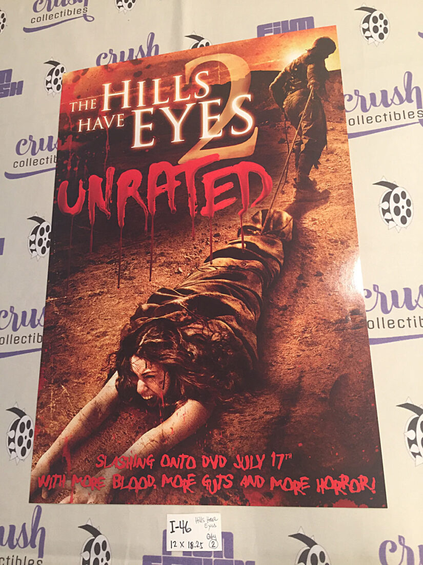 The Hills Have Eyes 2: Unrated Cut 12×18 inch Promotional Movie Poster [I46]