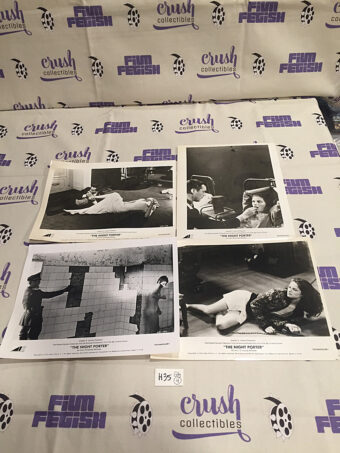 The Night Porter Set of 4 Original 8×10 inch Press Photo Lobby Cards [H35]