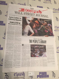 The Occupied Wall Street Journal Protest Movement Newspaper (Saturday, October 22, 2011) [I51]