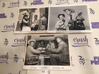 Mixed Set of 3 Original 10×8 inch Western Movie Press Lobby Cards – Dub ‘Cannonball’ Taylor, John Saxon [G02]