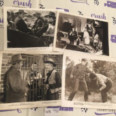 Mixed Set of 4 Original Western Movie Press Photo Lobby Cards [G08]