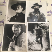 Mixed Set of 4 Original Western and Adventure Movie Press Photo Lobby Cards [G11]