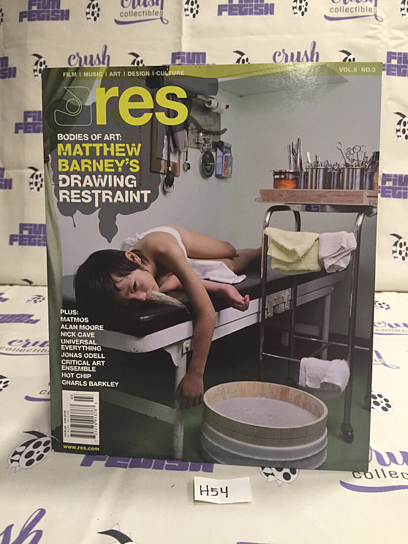 RES Magazine (Vol. 9 No. 3) Matthew Barney, Matmos, Alan Moore, Gnarls Barkley [H54]