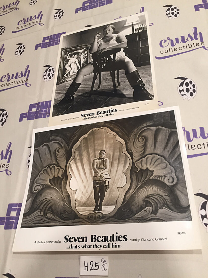 Seven Beauties Set of 2 Original 8×10 inch Publicity Press Lobby Card Photos [H25]