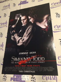Sweeney Todd: The Demon Barber of Fleet Street 13×20 inch Original Promotional Movie Poster, Johnny Depp [I57]