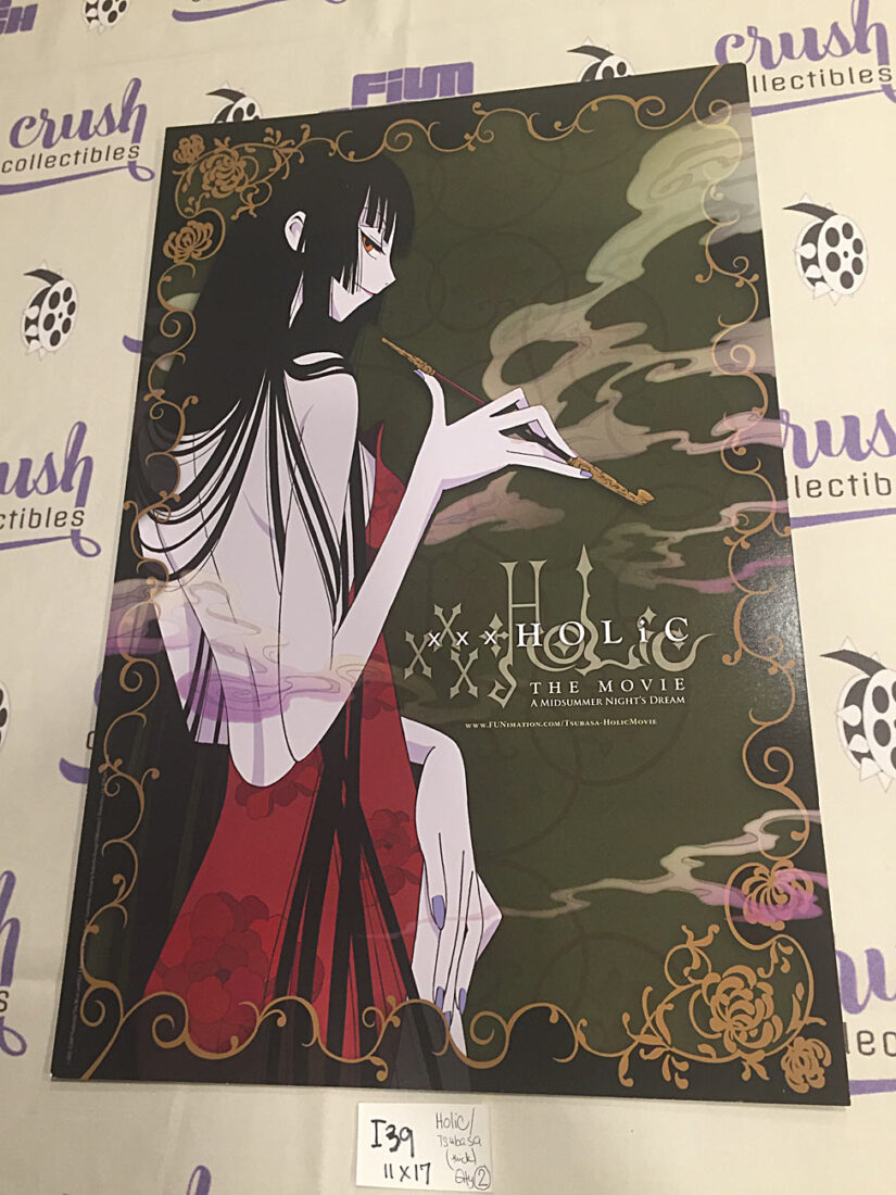 xxxHolic the Movie: A Midsummer Night’s Dream / Tsubasa: The Movie Double-Sided 11×17 inch Promotional Poster [I39]