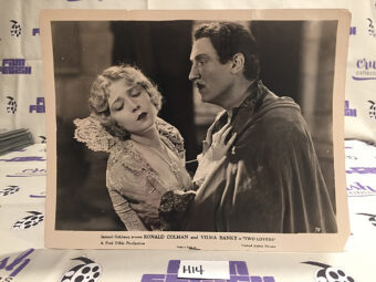 Ronald Colman, Vilma Banky in Two Lovers Original 10×8 inch Publicity Press Photo [H14]