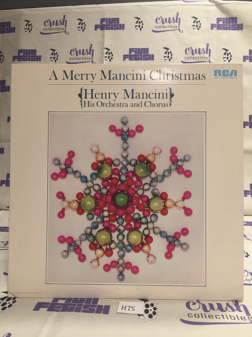 A Merry Mancini Christmas Henry Mancini His Orchestra and Chorus Vinyl [H75]