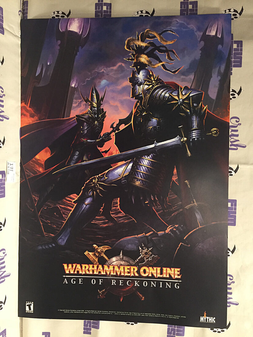 Warhammer Online: Age of Reckoning Original 19×28 inch Double-Sided Game Poster
