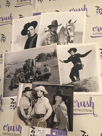 Set of 5 Original Western Movie Press Photo Lobby Cards [F84]