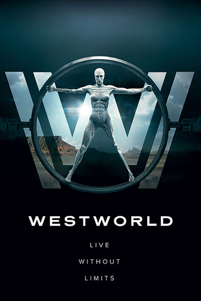 Westworld: Live Without Limits 24 X 36 inch HBO Television Series Poster