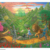 Wizard of Oz by Bob Masse 32×22 inch Fairy Tale Fantasy Art Poster