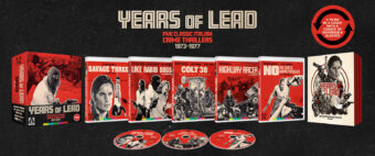 Years Of Lead: Five Classic Italian Crime Thrillers 1973-1977 Limited Edition 3-Disc Deluxe Box Set