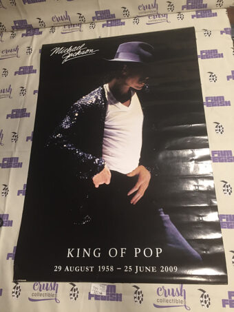 Michael Jackson: King of Pop, August 29, 1958 – June 25, 2009 Commemorative 24×36 inch Music Poster [J22]