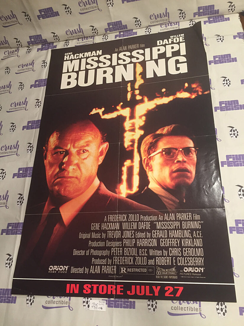 Mississippi Burning (1989) Original 25×38 inch Promotional Movie Poster [J25]