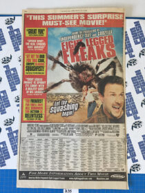 Eight Legged Freaks and Stuart Little 2 Original Full Page Newspaper Ad (New York Times July 19, 2002) [A35]