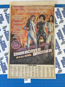 Undercover Brother Original Full Page Newspaper Ad (New York Times May 31, 2002) [A43]