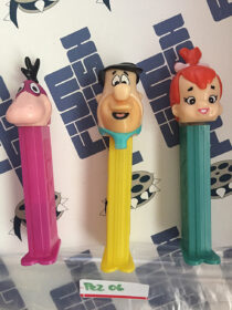 The Flinstones Set of 3 Collector PEZ Dispensers, Fred Flintstone, Dino, Pebbles Flintstone [PEZ06]