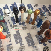 Mixed Lot of 10 Star Wars PEZ Dispensers, Princess Leia Organa, Chewbacca, Darth Vader [PEZ09]