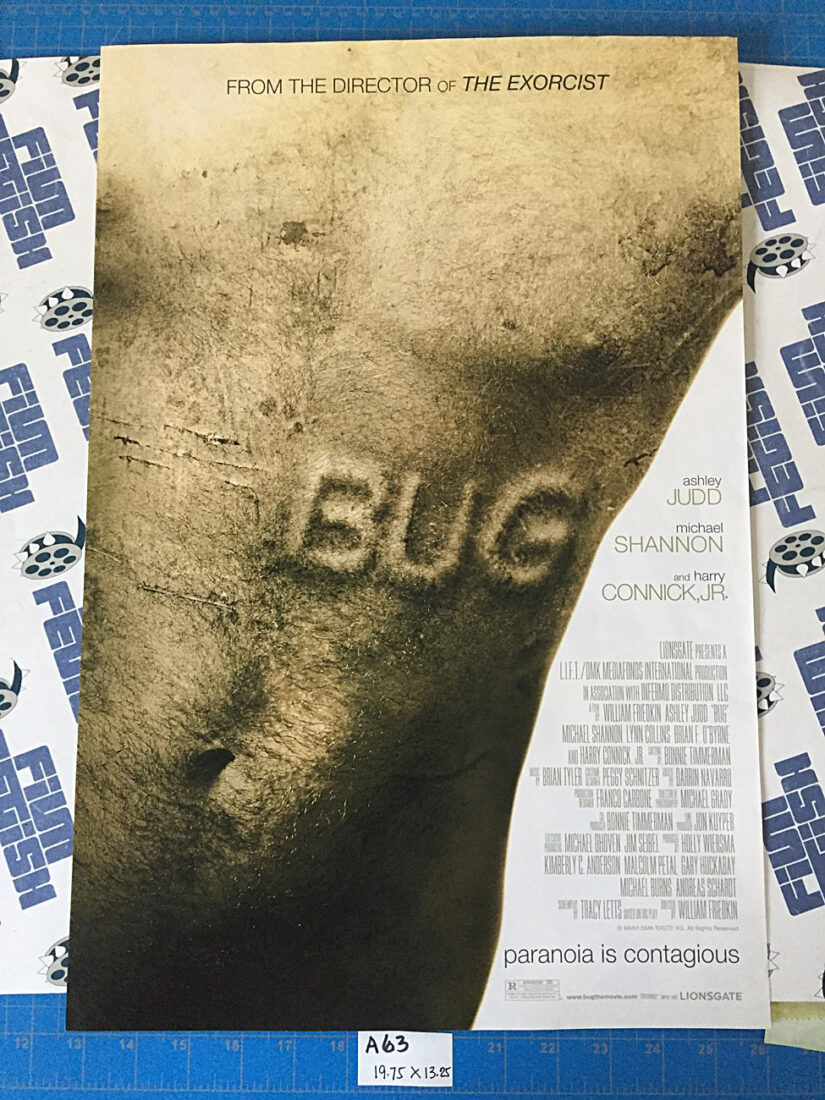 William Friedkin’s Bug 13×20 inch Promotional Movie Poster, Ashley Judd [A63]