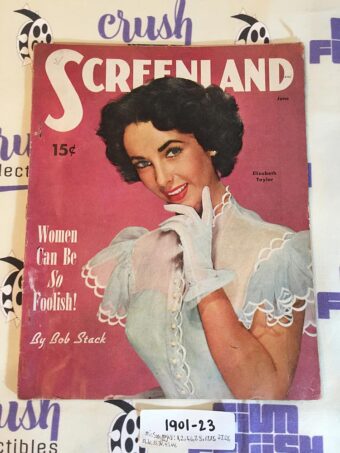 Screenland Magazine (June 1951) Elizabeth Taylor Cover [190123]