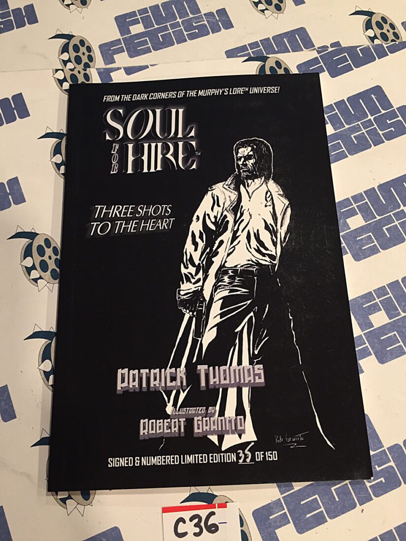 Soul for Hire: 3 Shots to the Heart (2005) Limited Edition Comic Book Signed 35/150 by Robert Granito [C36]
