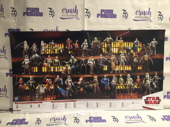 Star Wars: The Clone Wars Hasbro Action Figure 30×16 inch Promotional Poster [J02]