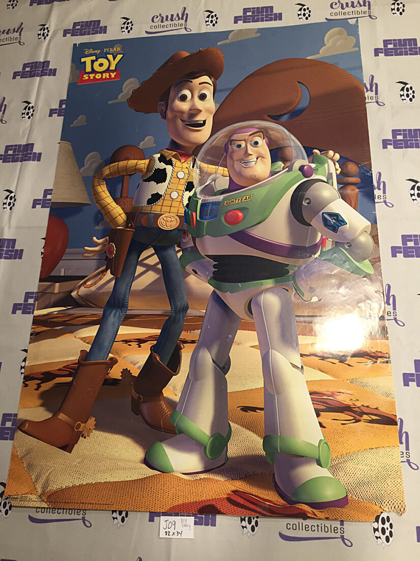Toy Story 22×34 inch Movie Poster – Buzz Lightyear, Woody [J09]