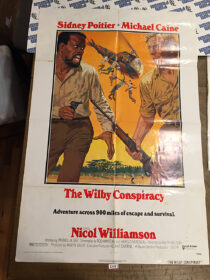 The Wilby Conspiracy Original 27×41 inch Movie Poster – Sidney Poitier, Michael Caine [C59]