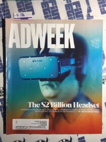 Adweek Magazine (January 5, 2015) Oculus Rift, Virtual Reality Headsets [9176]