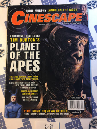 Cinescape Magazine (March/April 2001) Tim Burton, Planet of the Apes [681]
