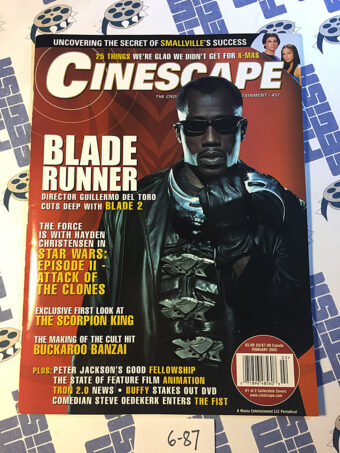 Cinescape Magazine (February 2002) Wesley Snipes, Blade II [687]