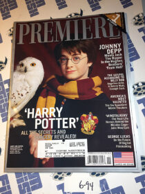 Premiere Magazine (November 2001) Harry Potter Special Collector’s Issue No. 1 of 4 [694]