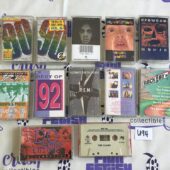 Set of 12 Pop and Rock Music Cassette Tapes – 1980’s and 1990’s Bands [U94]