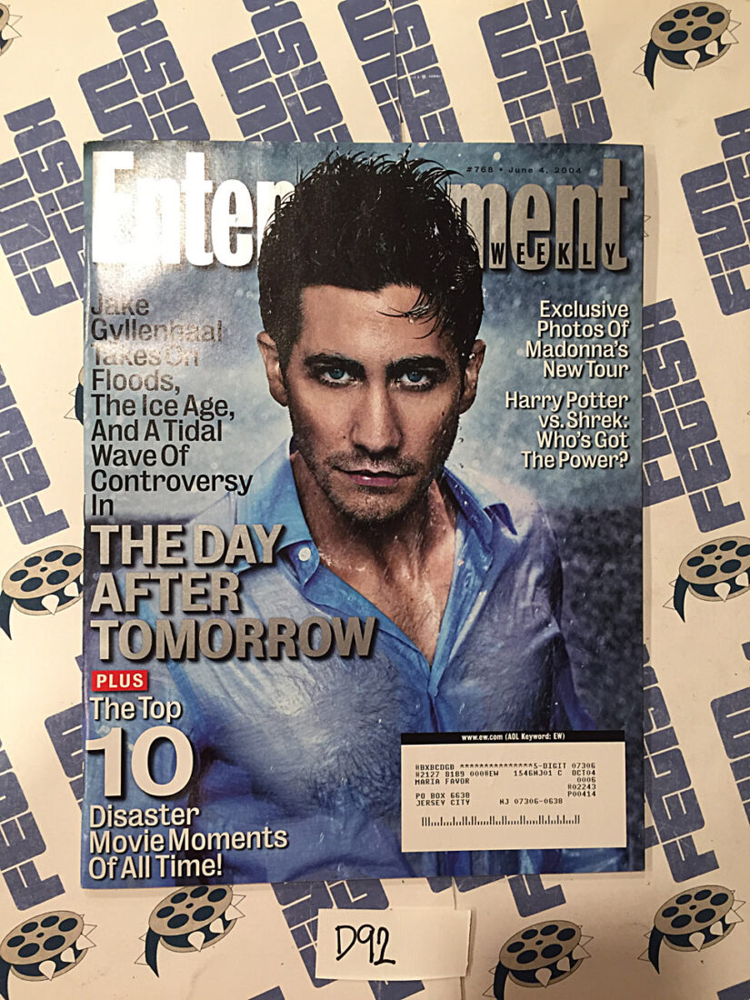 Entertainment Weekly Magazine (June 4, 2004) Jake Gyllenhaal [D92]