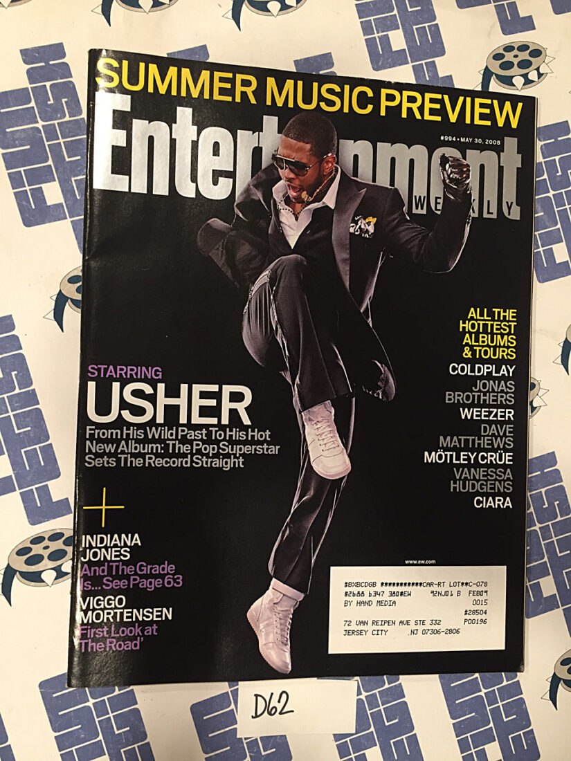 Entertainment Weekly Magazine (May 30, 2008) Usher, ColdPlay [D62]