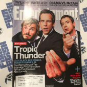 Entertainment Weekly Magazine (Aug 15, 2008) Ben Stiller, Robert Downey Jr. [D68]