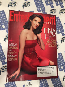 Entertainment Weekly Magazine (Apr 18, 2008) Tina Fey, Charlton Heston [D74]