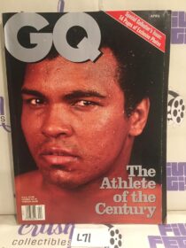 GQ Magazine (April 1998), Muhammad Ali Athlete of the Century, 14-Page Exclusive Photo Spread [L71]