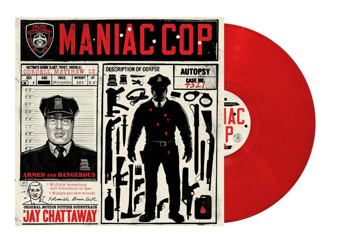 Maniac Cop Original Motion Picture Soundtrack Limited Red Vinyl Edition