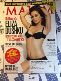 Maxim Magazine The Ultimate Sex Survey (March 2009) Eliza Dushku TV’s Sexiest Spy [650]