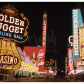 Vintage Downtown Las Vegas Strip (1965) Photo Print [210907-0035]