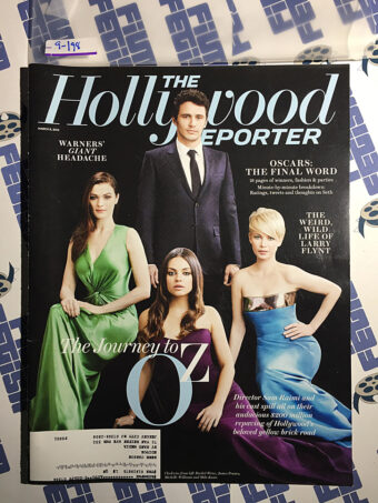 The Hollywood Reporter (March 8, 2013) Rachel Weisz, James Franco, Michelle Williams, Mila Kunis Cover [9198]