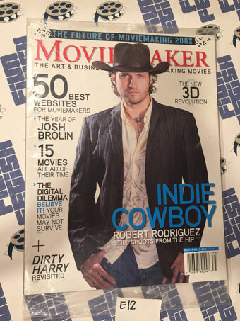 MovieMaker Magazine (2008) Robert Rodriguez, Josh Brolin, Dirty Harry
