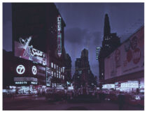 Times Square New York City June 1963 Photo, Dr. No and Diary of a Madman Theater Marquees [211203-1]