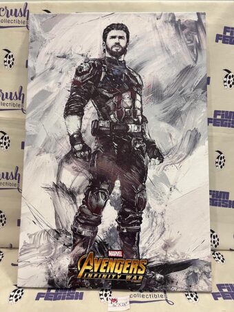Avengers: Infinity War Licensed 16×24 inch Captain America Movie Poster Sealed Canvas Print