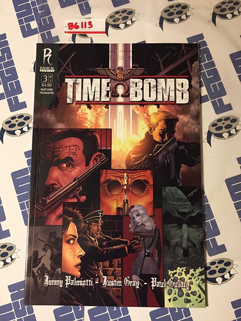Time Bomb Comic (No. 3, 2010) by Jimmy Palmiotti, Justin Gray, Paul Gulacy, Radical Comics [86113]