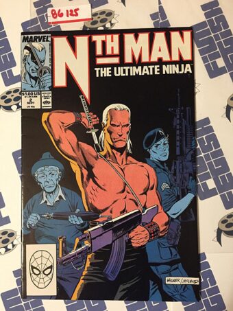 Nth Man Comic (Issue No. 2, September 1989) Larry Hama, Wagner, Marvel Comics [86125]