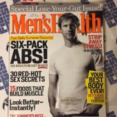 Men’s Health Magazine (August 2008) Aaron Eckhart [8802]