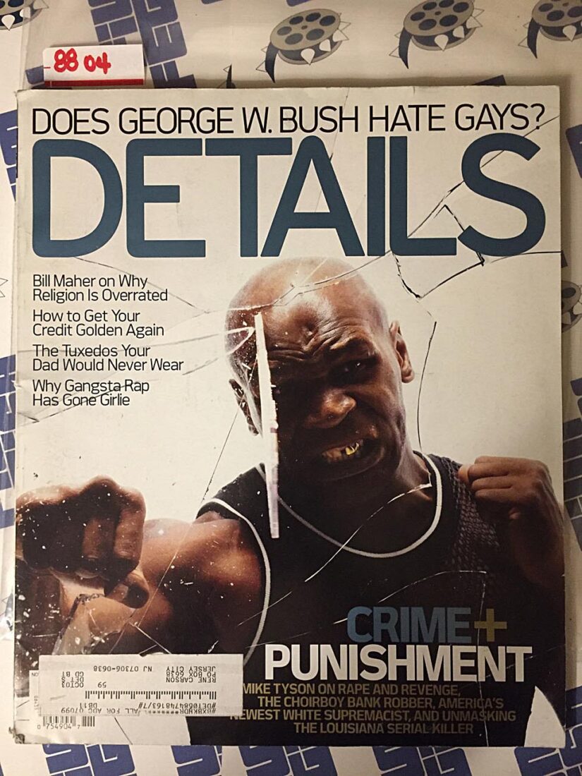 Details Magazine (November 2002) Mike Tyson [8804]